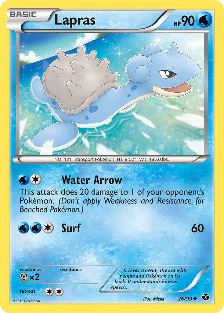 Lapras (26/99) [Black & White: Next Destinies] | Odin's Place