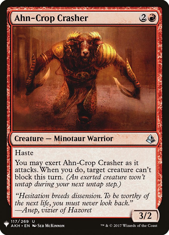Ahn-Crop Crasher [Mystery Booster] | Odin's Place