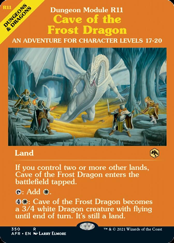Cave of the Frost Dragon (Dungeon Module) [Dungeons & Dragons: Adventures in the Forgotten Realms] | Odin's Place