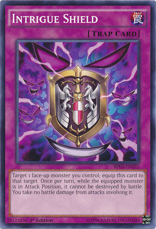 Intrigue Shield [BP03-EN231] Common | Odin's Place