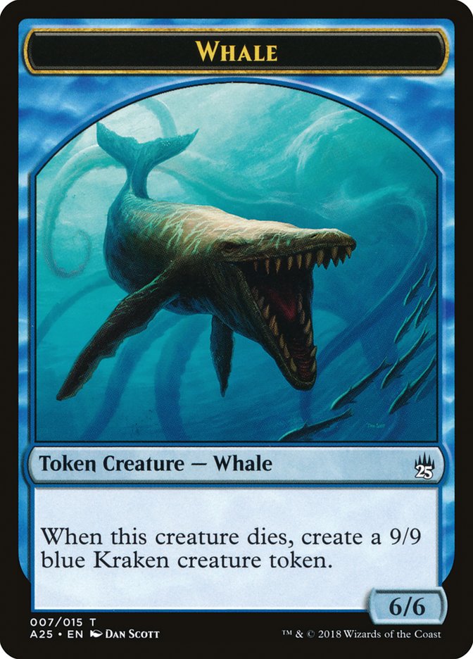 Whale Token (7) [Masters 25 Tokens] | Odin's Place