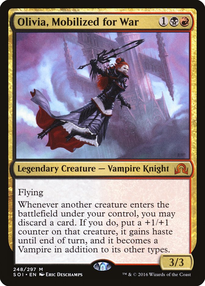 Olivia, Mobilized for War (248) [Shadows over Innistrad] | Odin's Place