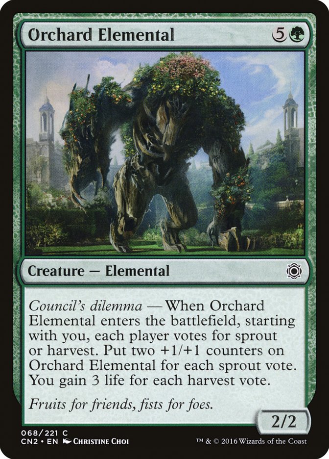 Orchard Elemental (68) [Conspiracy: Take the Crown] | Odin's Place