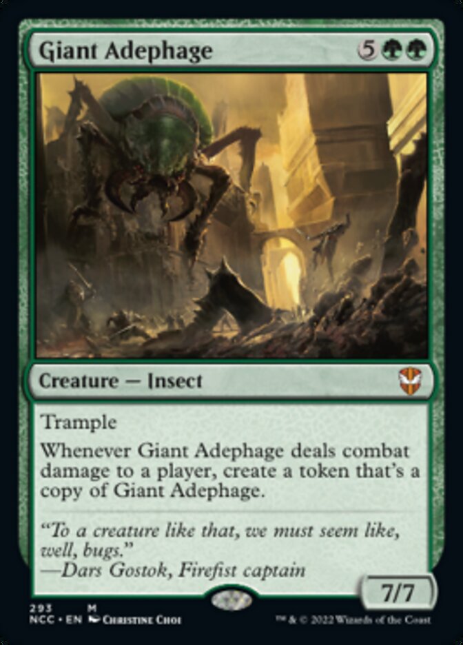 Giant Adephage [Streets of New Capenna Commander] | Odin's Place