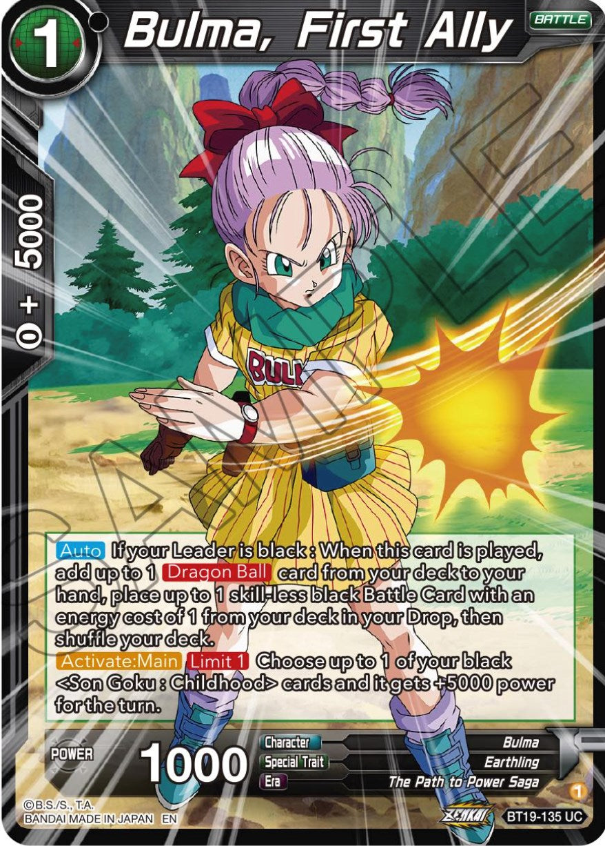 Bulma, First Ally (BT19-135) [Fighter's Ambition] | Odin's Place