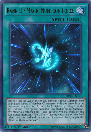 Rank-Up-Magic Numeron Force [MP14-EN101] Ultra Rare | Odin's Place