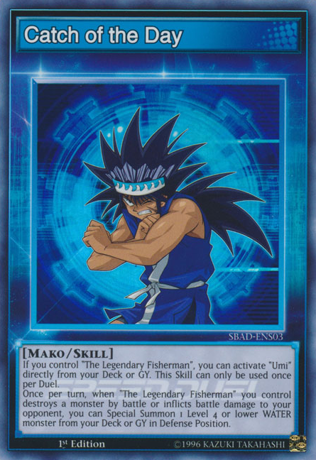 Catch of the Day [SBAD-ENS03] Super Rare | Odin's Place