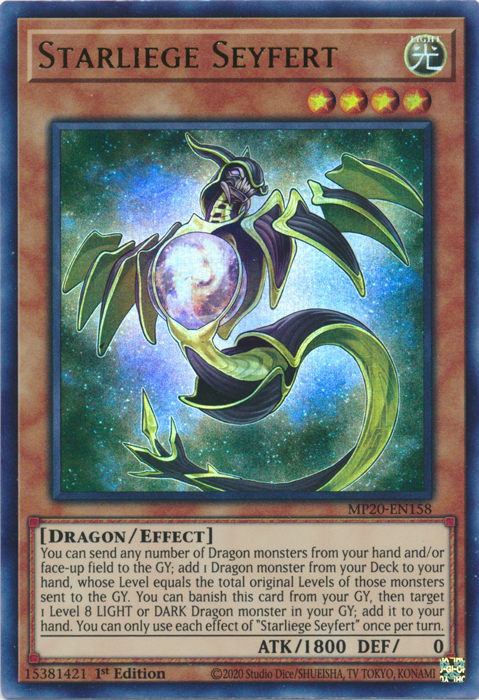 Starliege Seyfert [MP20-EN158] Ultra Rare | Odin's Place
