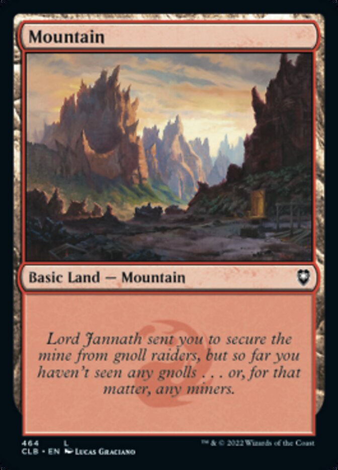 Mountain (464) [Commander Legends: Battle for Baldur's Gate] | Odin's Place