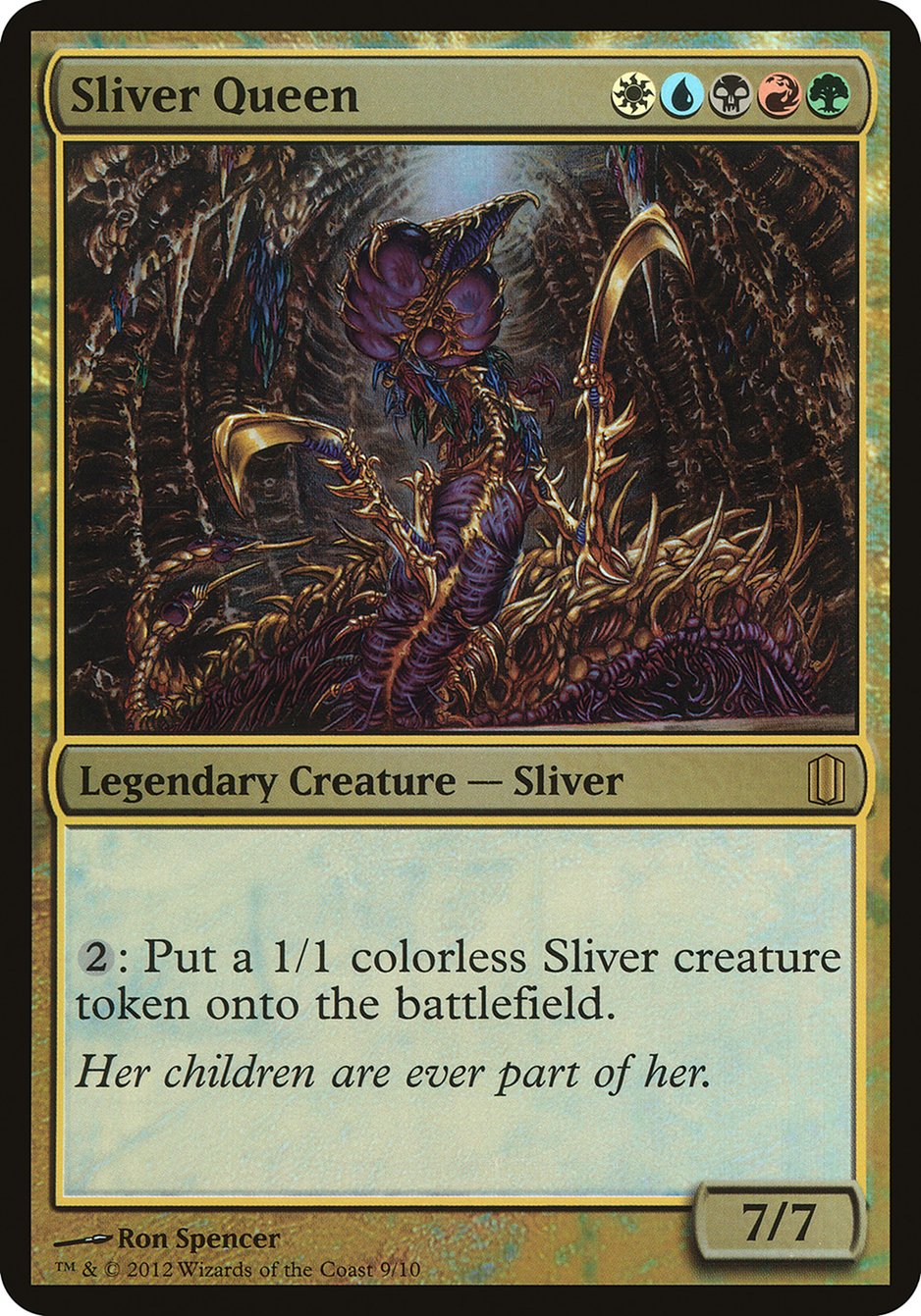 Sliver Queen (9) (Oversized) [Commander's Arsenal Oversized] | Odin's Place