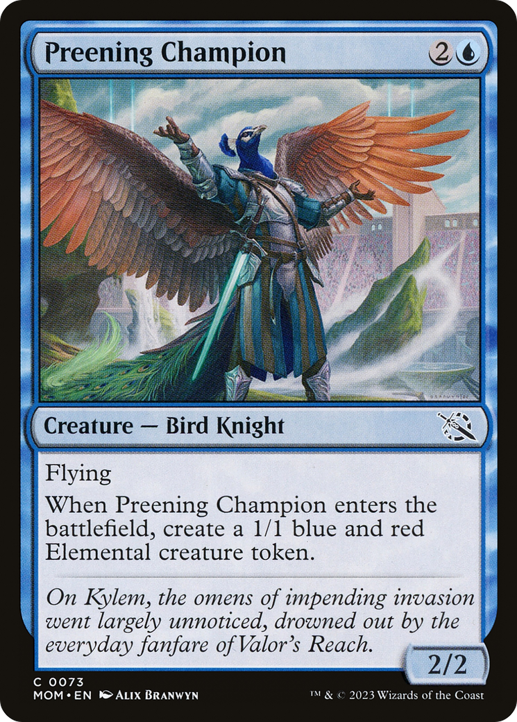 Preening Champion [March of the Machine] | Odin's Place
