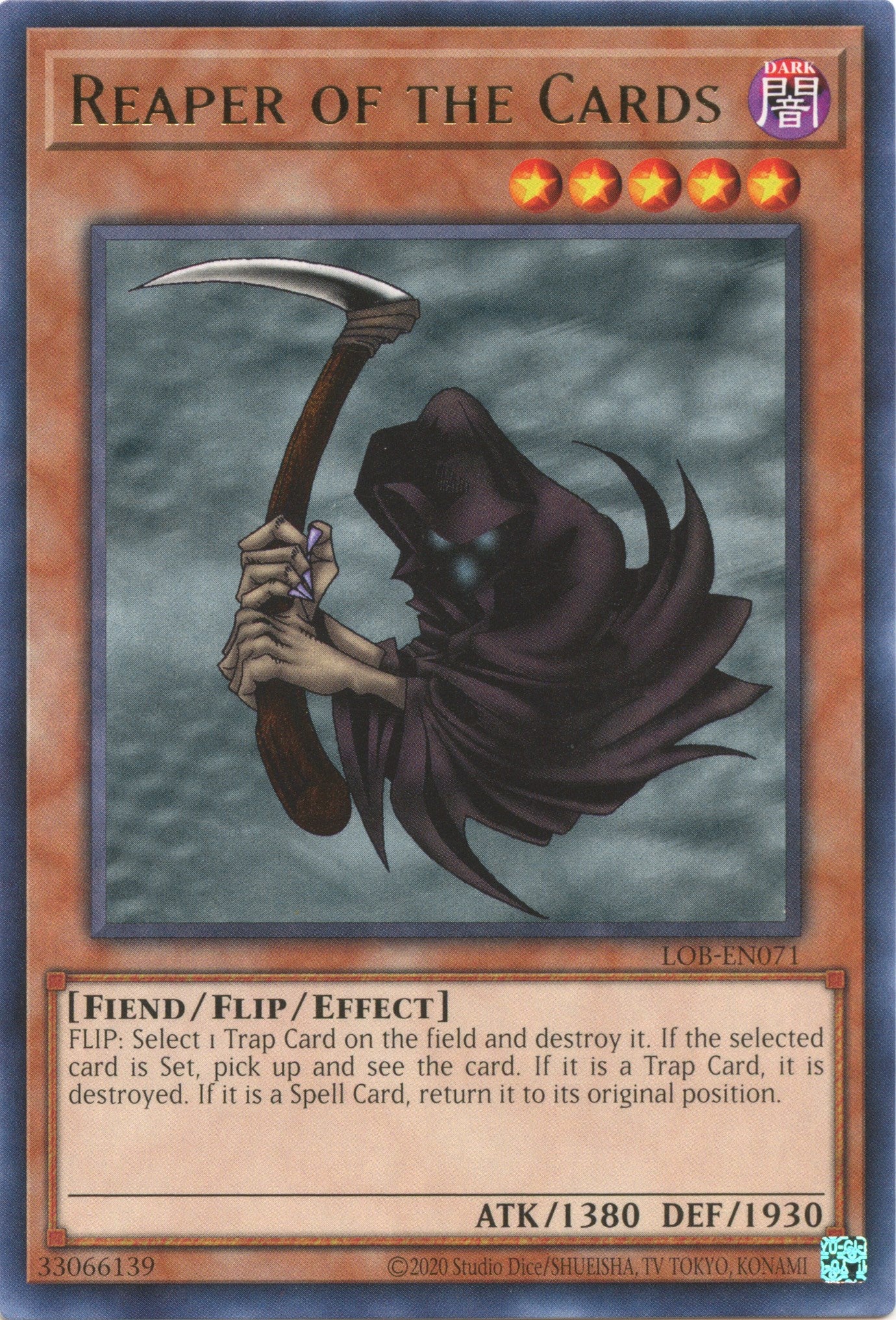Reaper of the Cards (25th Anniversary) [LOB-EN071] Rare | Odin's Place