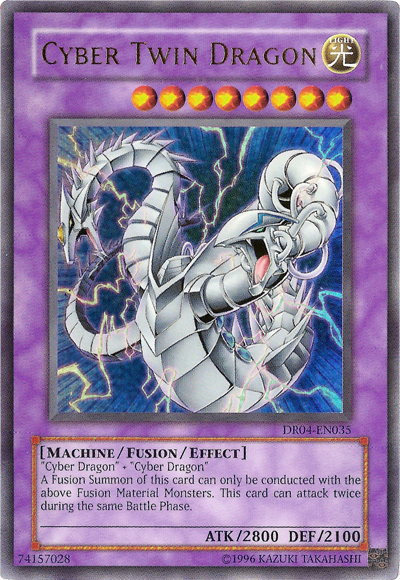 Cyber Twin Dragon [DR04-EN035] Ultra Rare | Odin's Place