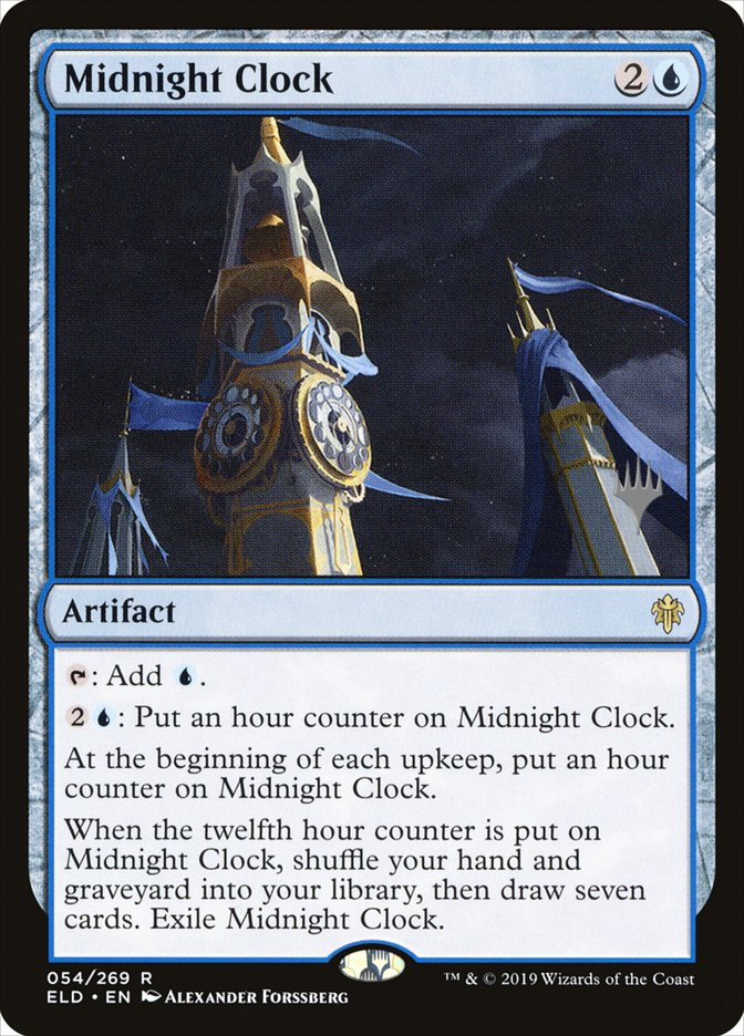 Midnight Clock (Promo Pack) [Throne of Eldraine Promos] | Odin's Place