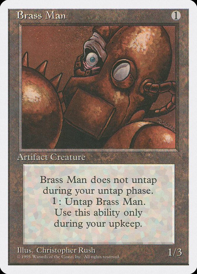 Brass Man (302) [Fourth Edition] | Odin's Place