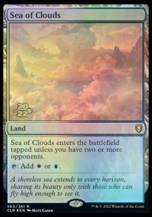 Sea of Clouds [Commander Legends: Battle for Baldur's Gate Prerelease Promos] | Odin's Place