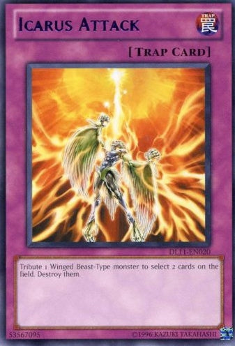 Icarus Attack (Purple) [DL11-EN020] Rare | Odin's Place