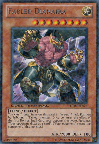 Fabled Dianaira [DT04-EN073] Rare | Odin's Place