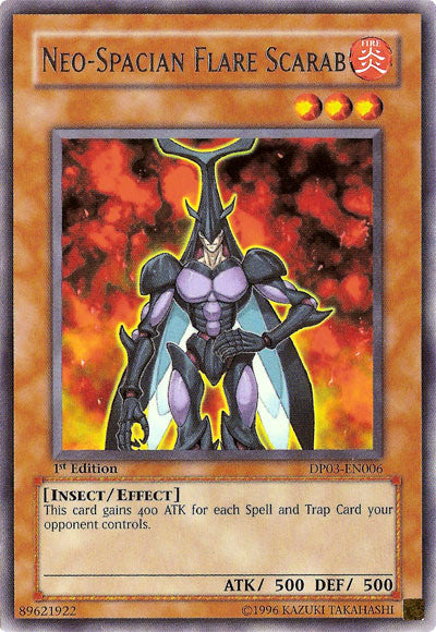 Neo-Spacian Flare Scarab [DP03-EN006] Rare | Odin's Place