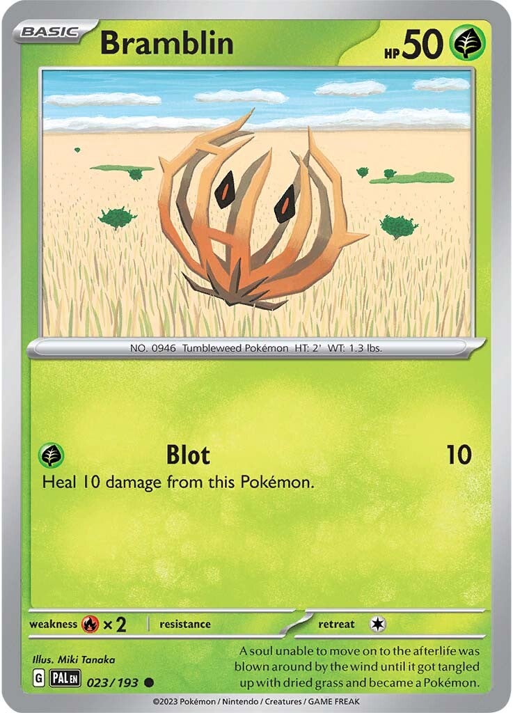 Bramblin (023/193) [Scarlet & Violet: Paldea Evolved] | Odin's Place