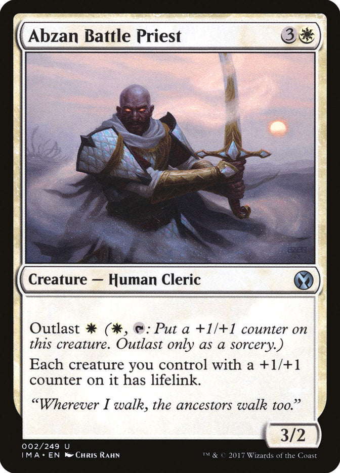 Abzan Battle Priest (2) [Iconic Masters] | Odin's Place