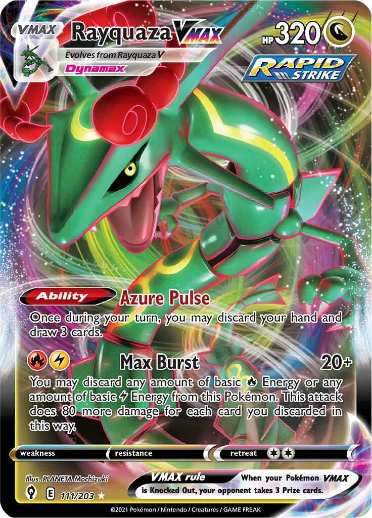 Rayquaza VMAX (111/203) [Sword & Shield: Evolving Skies] | Odin's Place