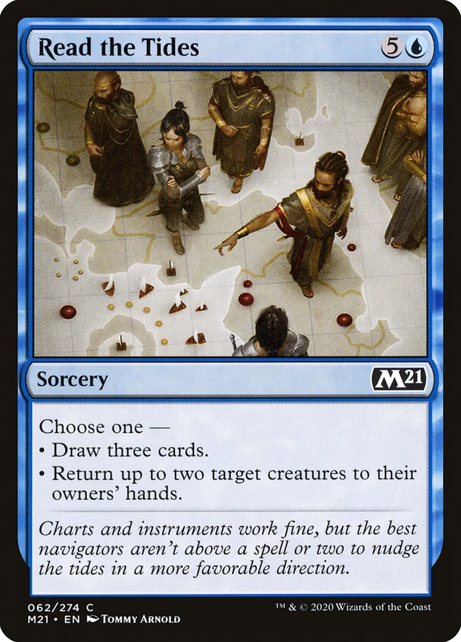 Read the Tides [Core Set 2021] | Odin's Place