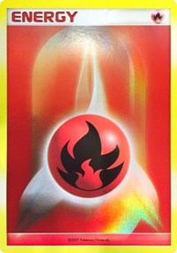 Fire Energy (2007 2008 League Promo) [League & Championship Cards] | Odin's Place