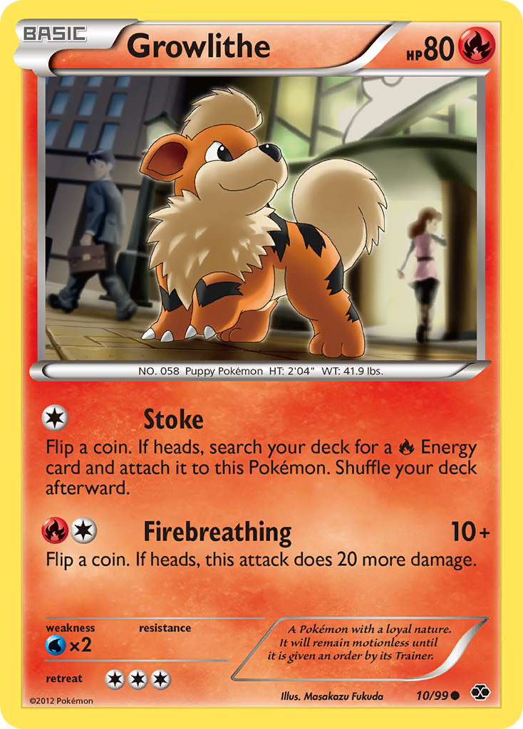 Growlithe (10/99) [Black & White: Next Destinies] | Odin's Place