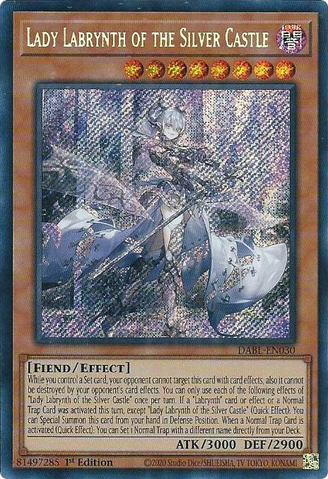 Lady Labrynth of the Silver Castle [DABL-EN030] Secret Rare | Odin's Place