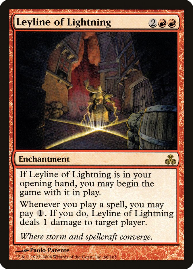 Leyline of Lightning (68) [Guildpact] | Odin's Place