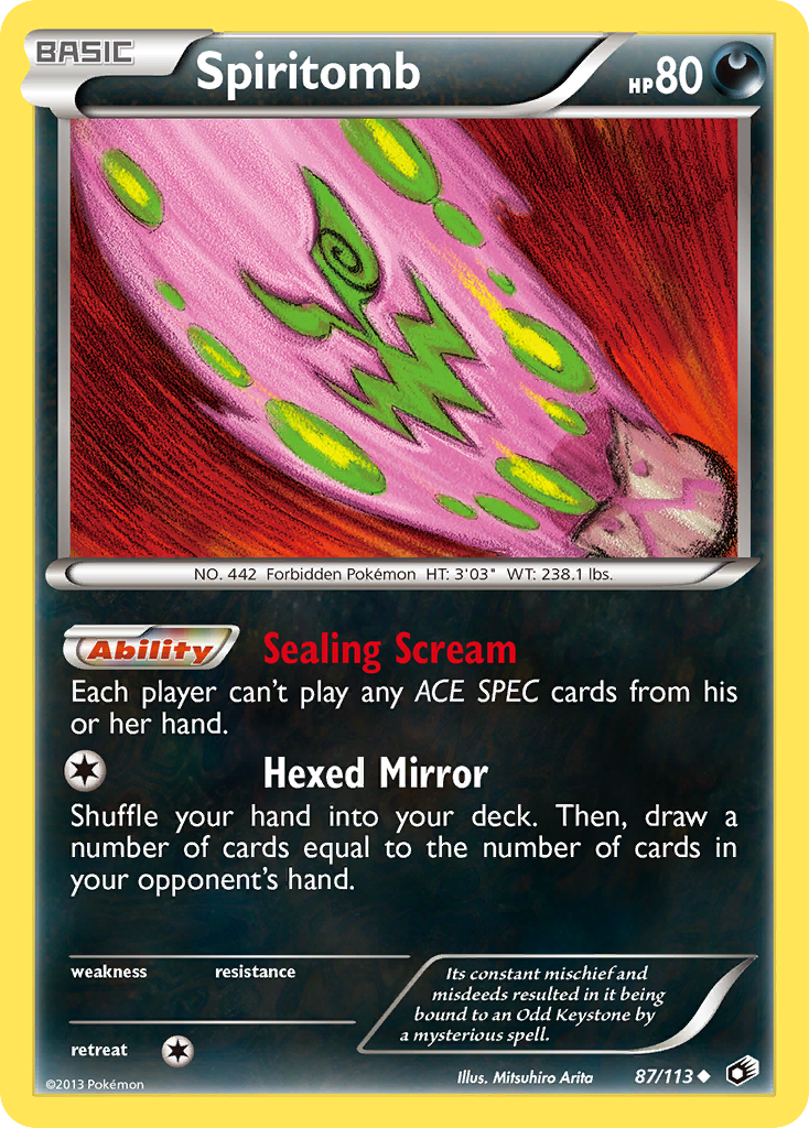 Spiritomb (87/113) [Black & White: Legendary Treasures] | Odin's Place