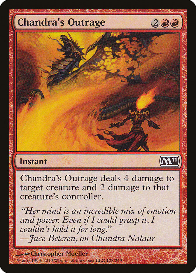 Chandra's Outrage (128) [Magic 2011] | Odin's Place