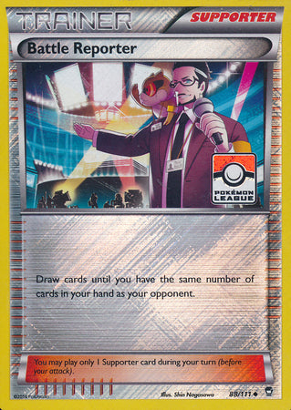 Battle Reporter (88/111) (League Promo) [XY: Furious Fists] | Odin's Place