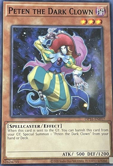 Peten the Dark Clown [OP16-EN017] Common | Odin's Place