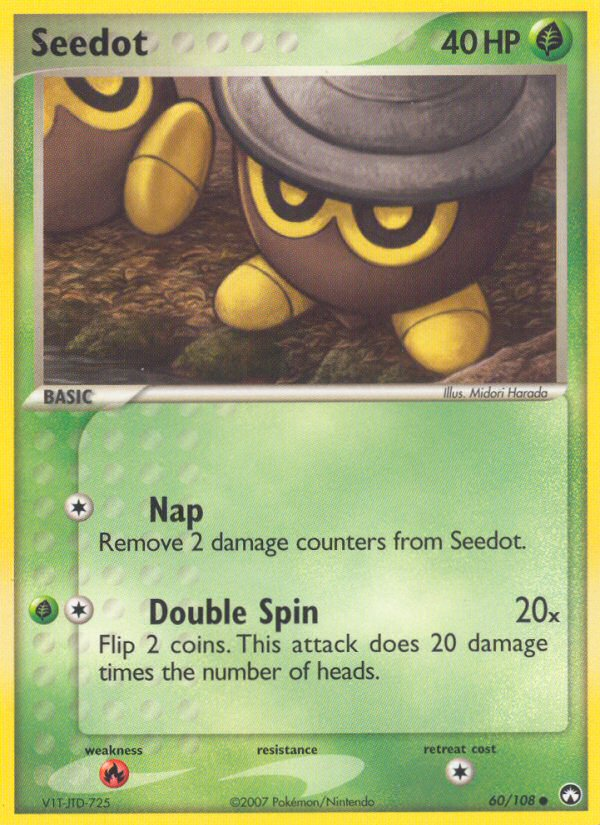 Seedot (60/108) [EX: Power Keepers] | Odin's Place