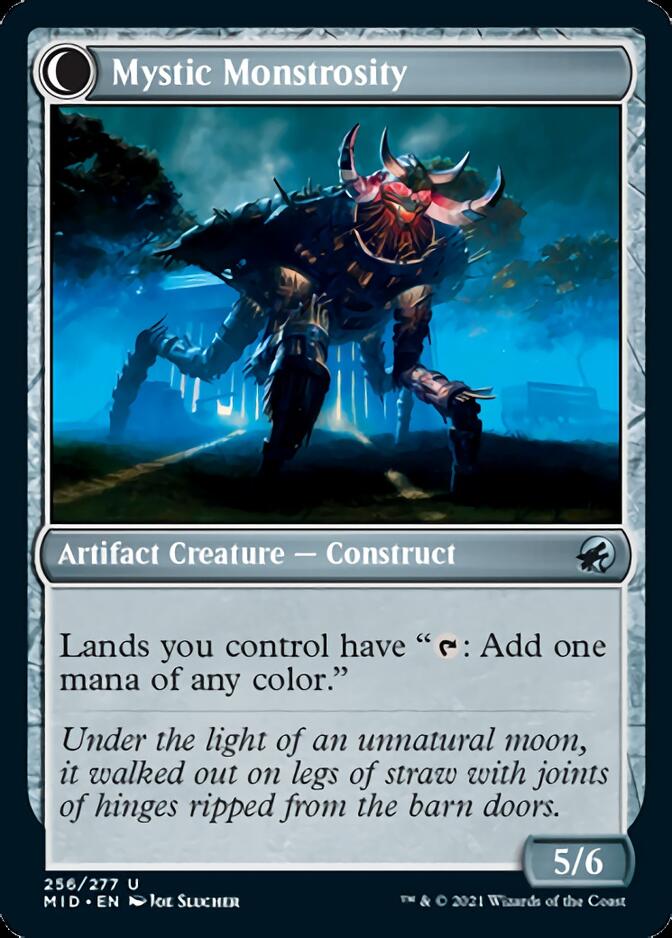 Mystic Skull // Mystic Monstrosity [Innistrad: Midnight Hunt] | Odin's Place