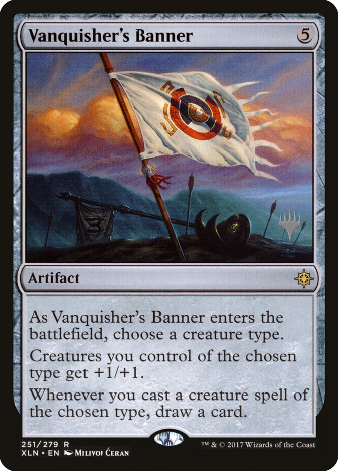Vanquisher's Banner (Promo Pack) [Ixalan Promos] | Odin's Place