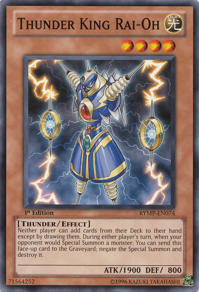 Thunder King Rai-Oh [RYMP-EN074] Common | Odin's Place