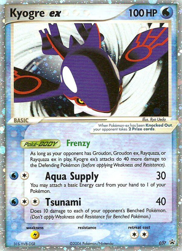 Kyogre ex (037) [Nintendo: Black Star Promos] | Odin's Place