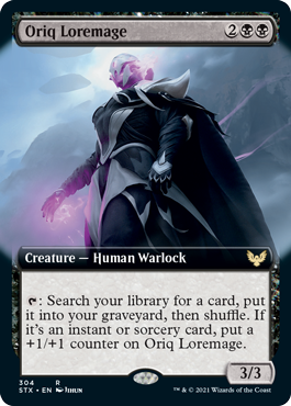 Oriq Loremage (Extended Art) [Strixhaven: School of Mages] | Odin's Place