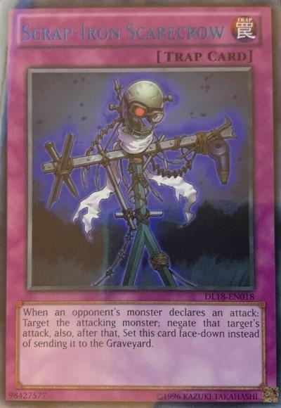 Scrap-Iron Scarecrow (Purple) [DL18-EN018] Rare | Odin's Place