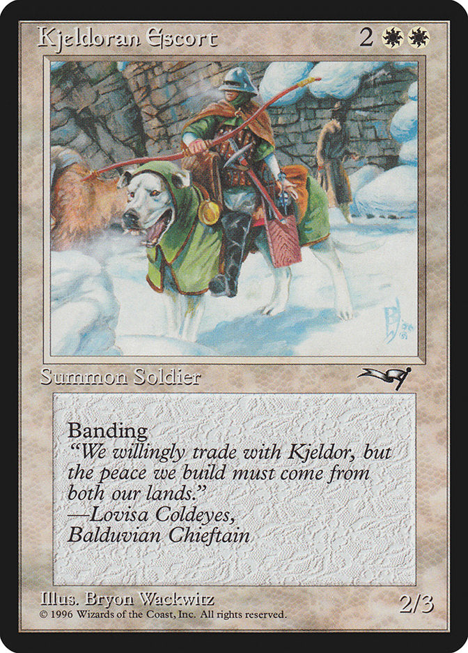 Kjeldoran Escort (Wall Background) [Alliances] | Odin's Place