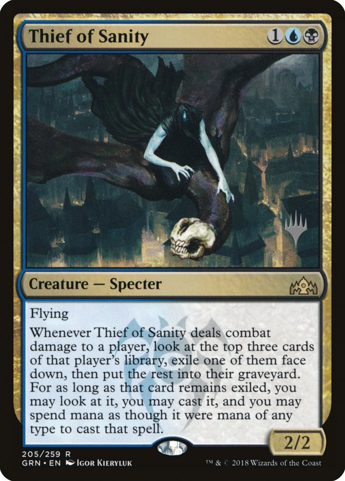 Thief of Sanity (Promo Pack) [Guilds of Ravnica Promos] | Odin's Place