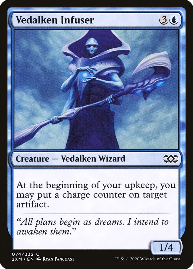 Vedalken Infuser [Double Masters] | Odin's Place