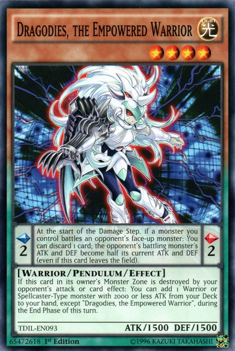 Dragodies, the Empowered Warrior [TDIL-EN093] Common | Odin's Place