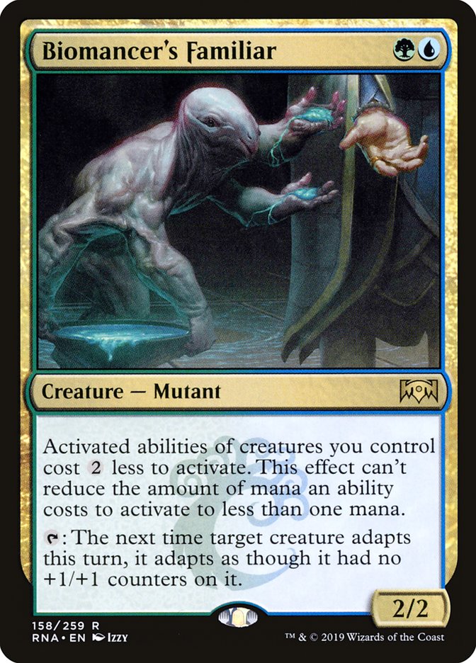 Biomancer's Familiar (158) [Ravnica Allegiance] | Odin's Place