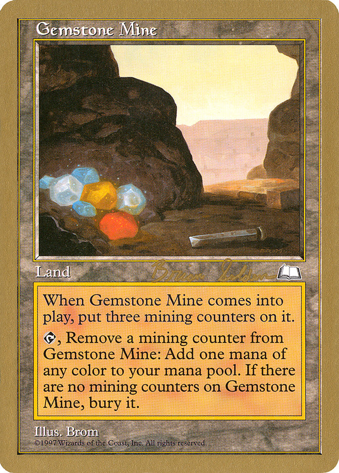 Gemstone Mine (Brian Selden) [World Championship Decks 1998] | Odin's Place