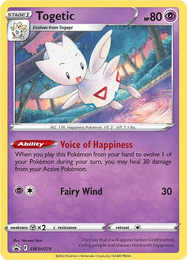 Togetic (SWSH276) [Sword & Shield: Black Star Promos] | Odin's Place