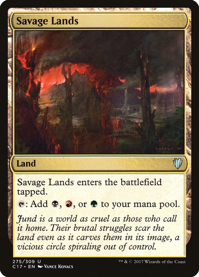 Savage Lands (275) [Commander 2017] | Odin's Place